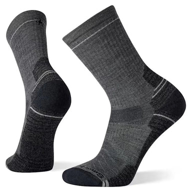 Smartwool Men's Hike Light Cushion Crew Socks in medium gray, pair