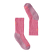 Smartwool Kids' Hike Full Cushion Crew Socks in garden pink, pair top view