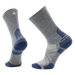 Smartwool Men's Hike Crew Socks in medium gray, pair view