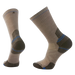 Smartwool Men's Hike Crew Socks in fossil, pair view