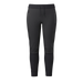 Smartwool Women's Active Fleece Wind Pant in black, flat front view