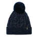 Smartwool Isto Retro Beanie in deep navy, flat front 