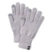Smartwool Liner Glove in light gray heather, pair view