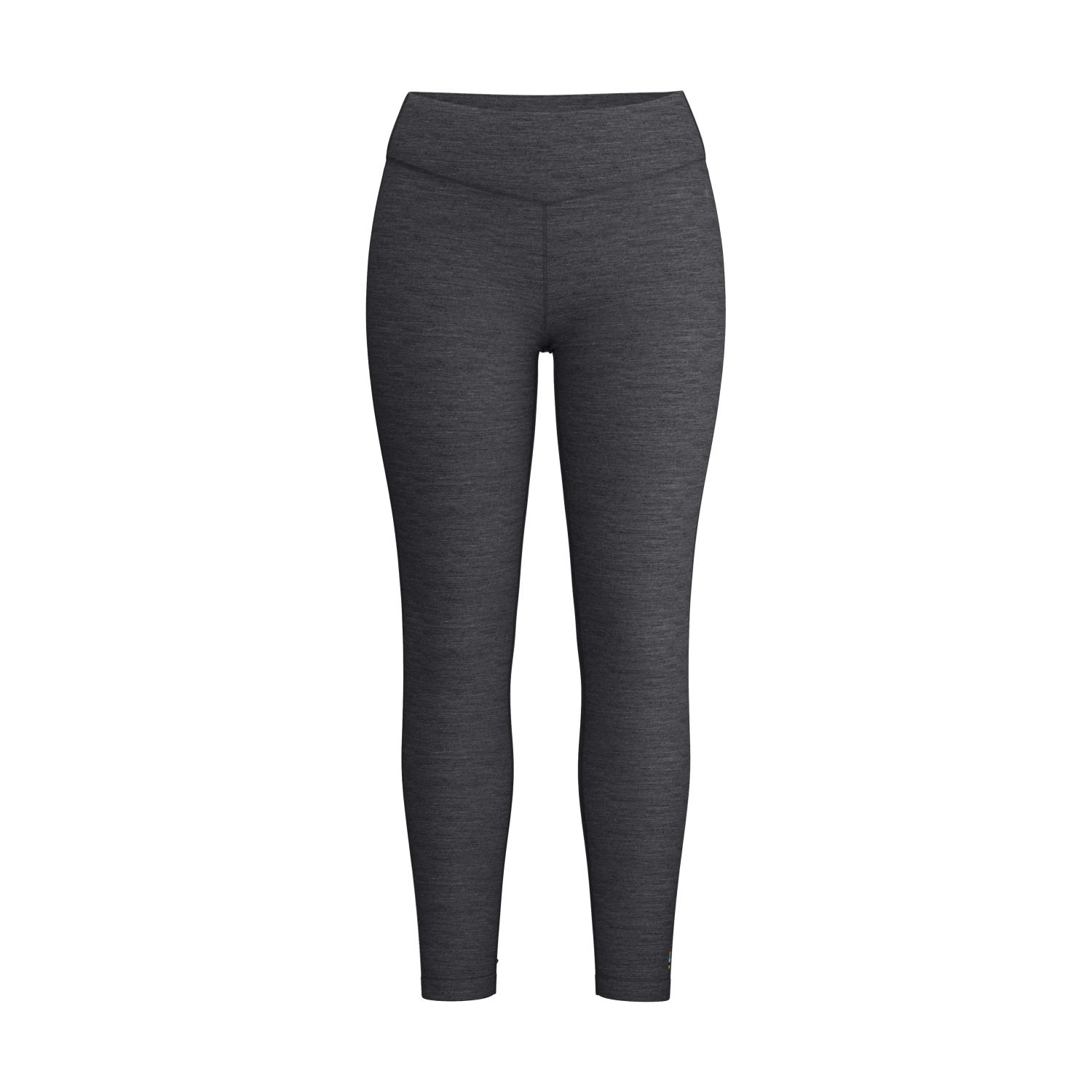 Smartwool Women's Classic Thermal Merino Base Layer Bottom in charcoal, front view