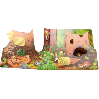 Fox Chapel Publishing Discovering the Hidden Woodland World Board Book page preview 1