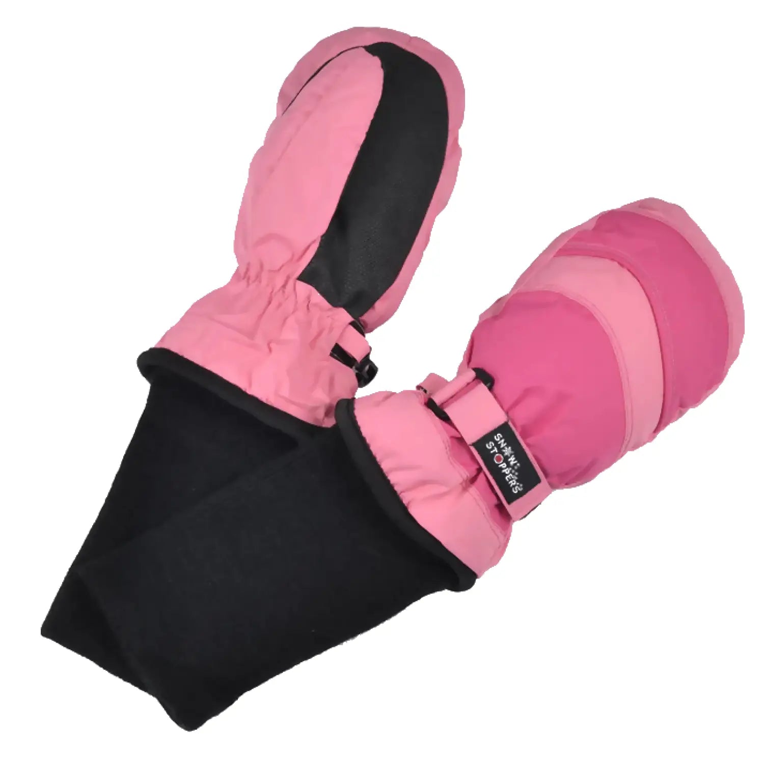 SnowStoppers® Original Extended Cuff Mittens Pink/Fuchsia