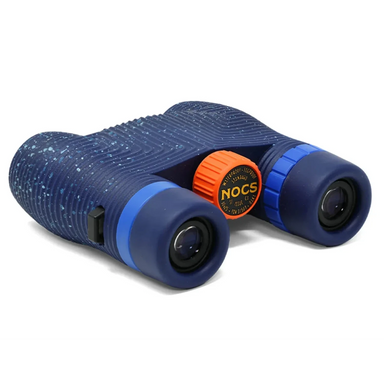 NOCS Standard Issue 10x25 Waterproof Binoculars in dusk glow blue, back view