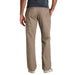 Toad & Co Men's Mission Ridge Pant in dark chino, on model back view