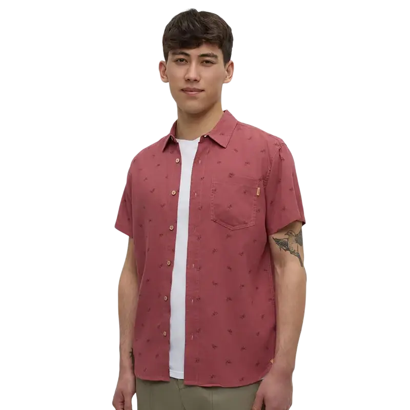 Tentree Men's Bike Around Mancos Shirt, front view