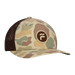 Free Fly Youth Brand Flag Trucker, vintage camo front view