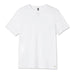 Vuori Men's Strato Tech Tee in white, flat front
