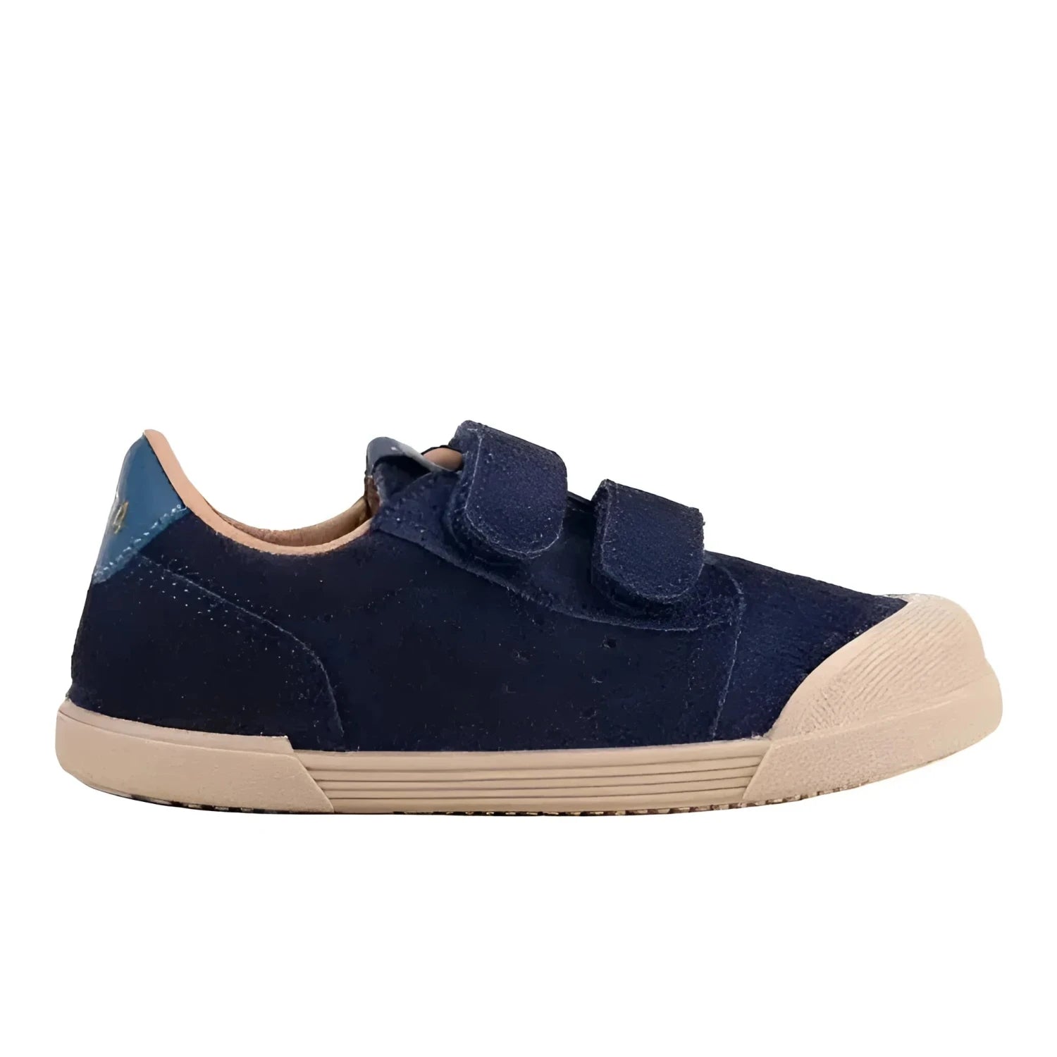 IGOR Toddler's Tennis Suede Shoes in marino, side view