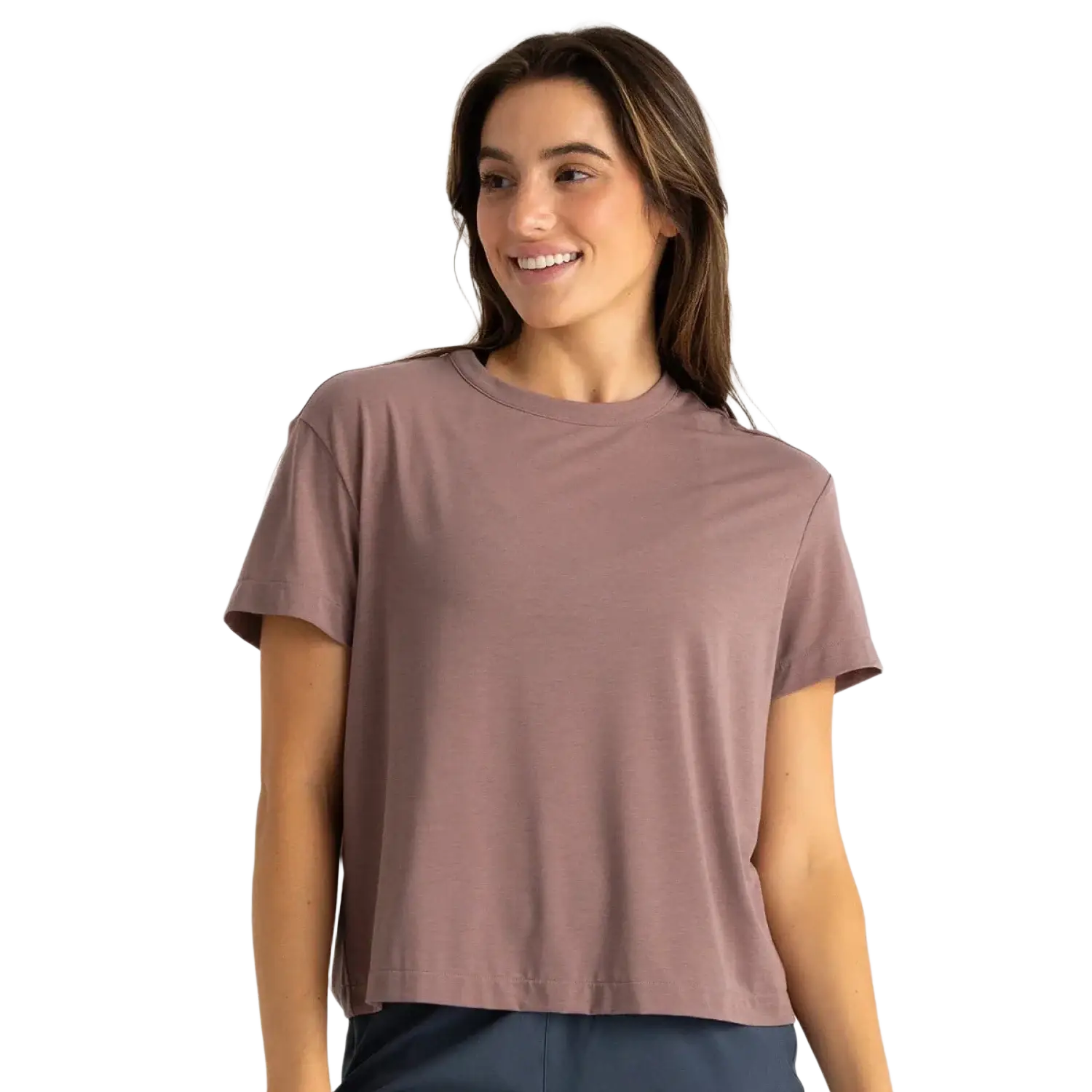 Free Fly Women's Elevate Lightweight Tee, front view