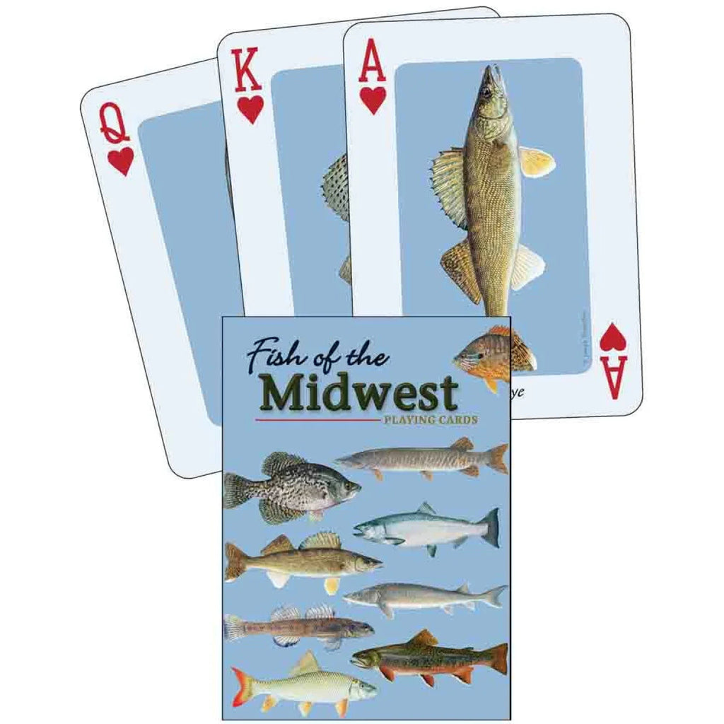 Fish of the Midwest Playing Cards