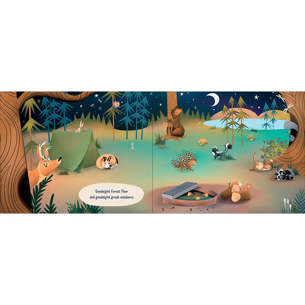 adventure keen goodnight great outdoors forest floor animals 