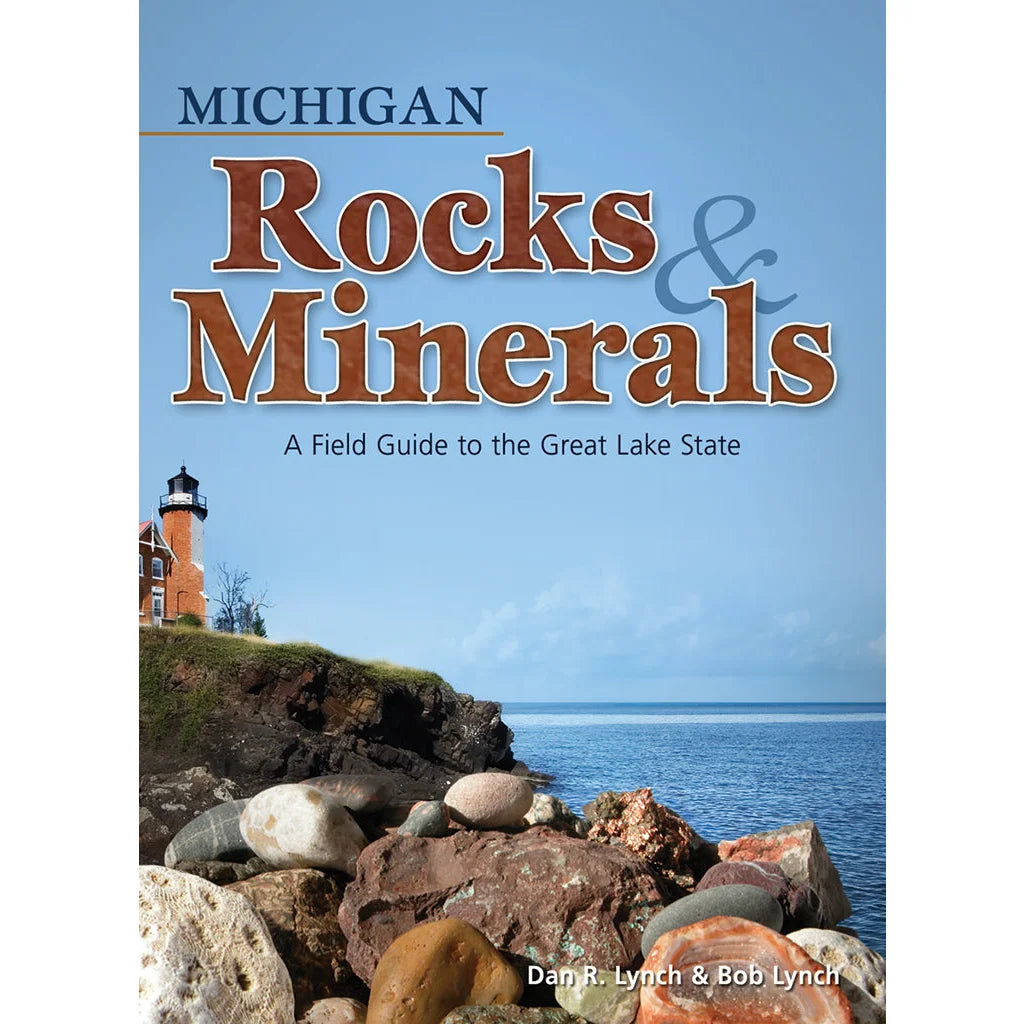 adventure keen Michigan rocks and minerals book front cover