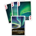 Adventure Keen Nature Playing Cards in northern lights, cards splayed
