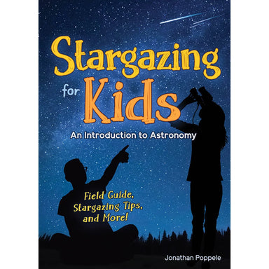 adventure teen stargazing for kids book front cover