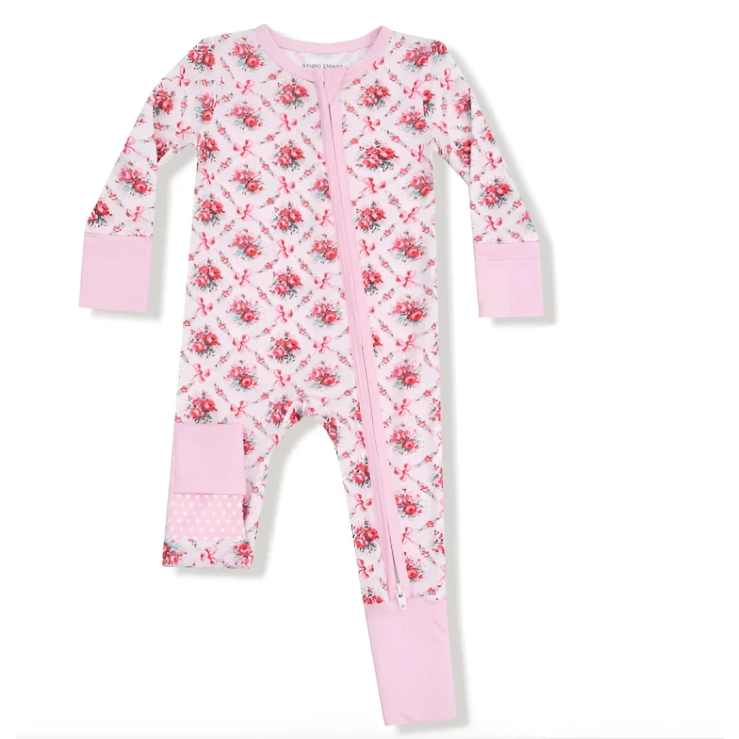 Baby 2-Way Zipper Convertible Romper