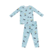 Angel Dear Baby Long Sleeve Loungewear Set, Blue Loon print