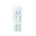 Angel Dear Baby Lovie Blankie in blue bear, rolled up front view