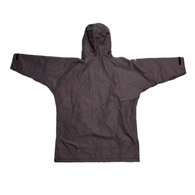 aull dry stormies jacket in black back flat view