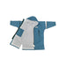 aull dry stormies jacket in leeland blue front flat view