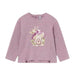 Mayoral Baby Long Sleeve T-Shirt in orchid, flat front