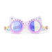 Bling2o Kid's Frosted Feline Swim Goggles in Purrfect Purple, front view
