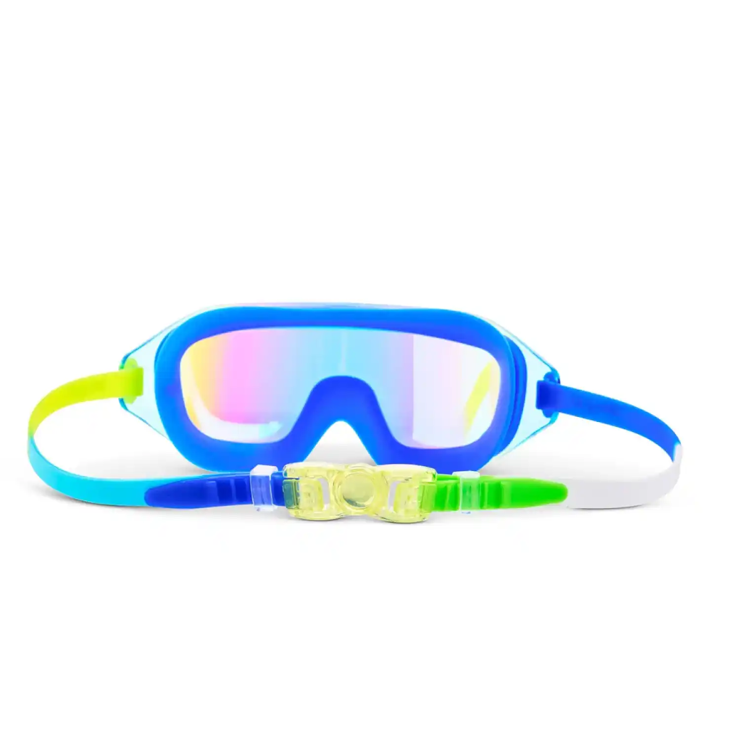 Bling2o Kid's Hologram Swim Goggles in Polar Stream, back view 