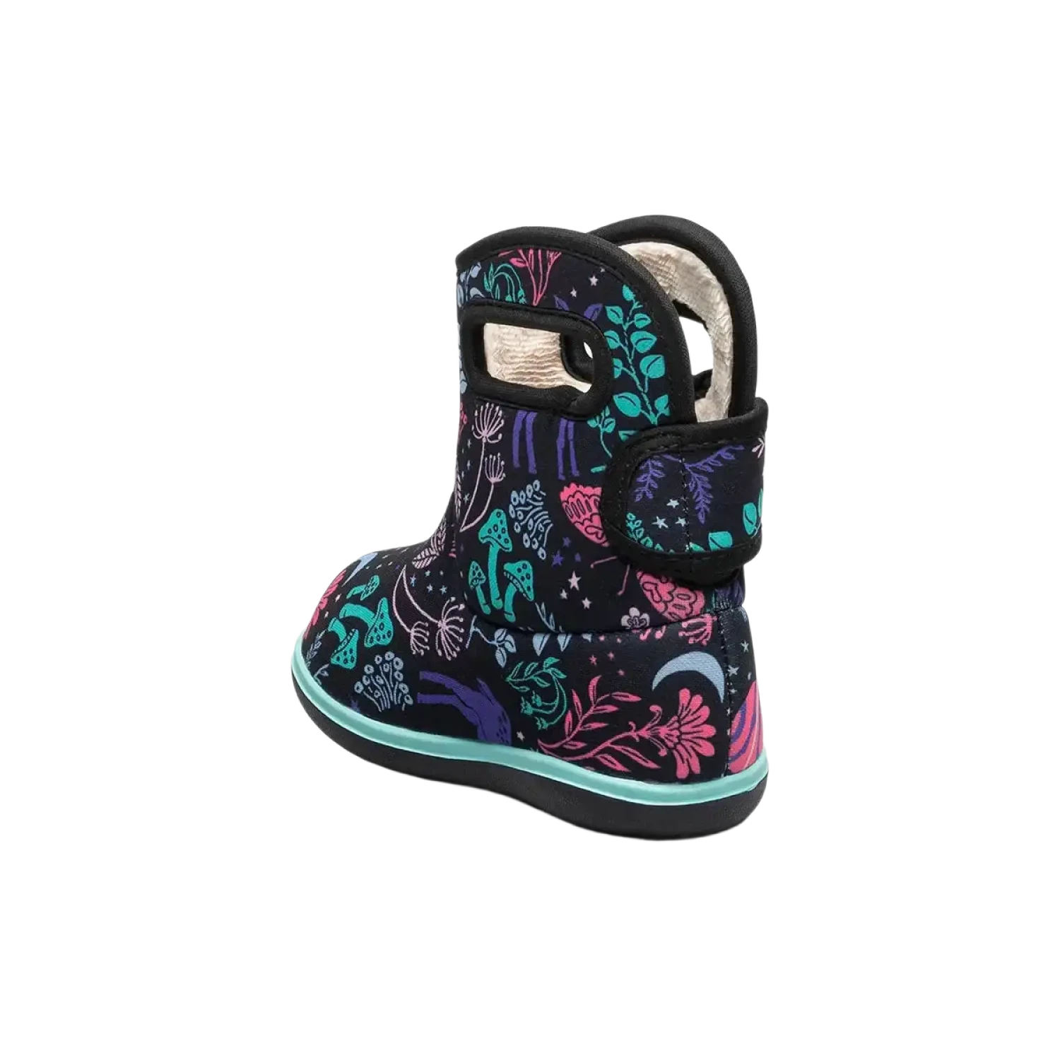 BOGS Baby Bogs II Cosmic Forest in Black Multi, back view