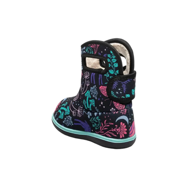 BOGS Baby Bogs II Cosmic Forest in Black Multi, back view