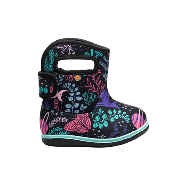 BOGS Baby Bogs II Cosmic Forest in Black Multi, side view