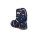 BOGS Baby Bogs II - Pixel Shark in Navy Multi, back view 