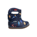 BOGS Baby Bogs II - Pixel Shark in Navy Multi, side view