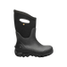 BOGS Kid's Classic Seamless in Black, side view
