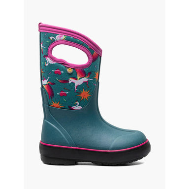 BOGS Kid's Classic II Space Pegasus shown in the Teal Multi color option.