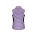 boulder gear girls zeal puffy vest in wisteria back flat view