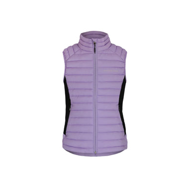 boulder gear girls zeal puffy vest in wisteria front flat view