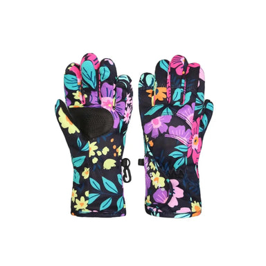 Boulder Gear K's Flurry Glove, Wild Flower, front and back view