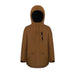 boulder gear youth clyde jacket in groundhog front flat view