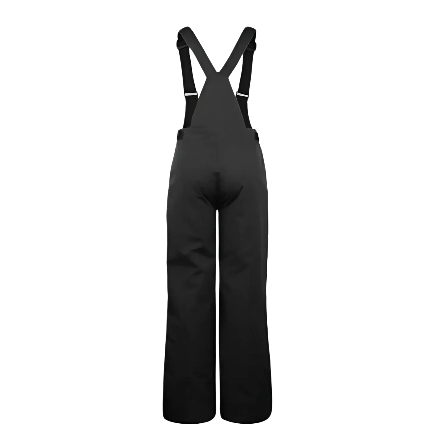 Boulder Gear Youth Pinnacle Bib in black, back view