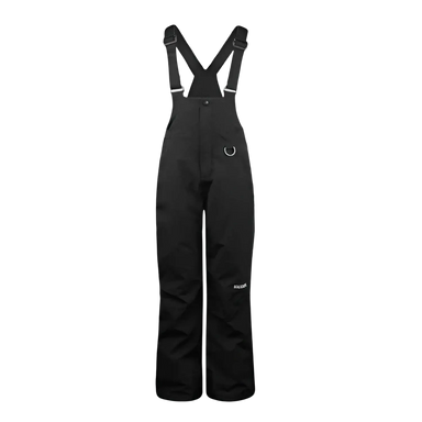 Boulder Gear Youth Pinnacle Bib in black, front view