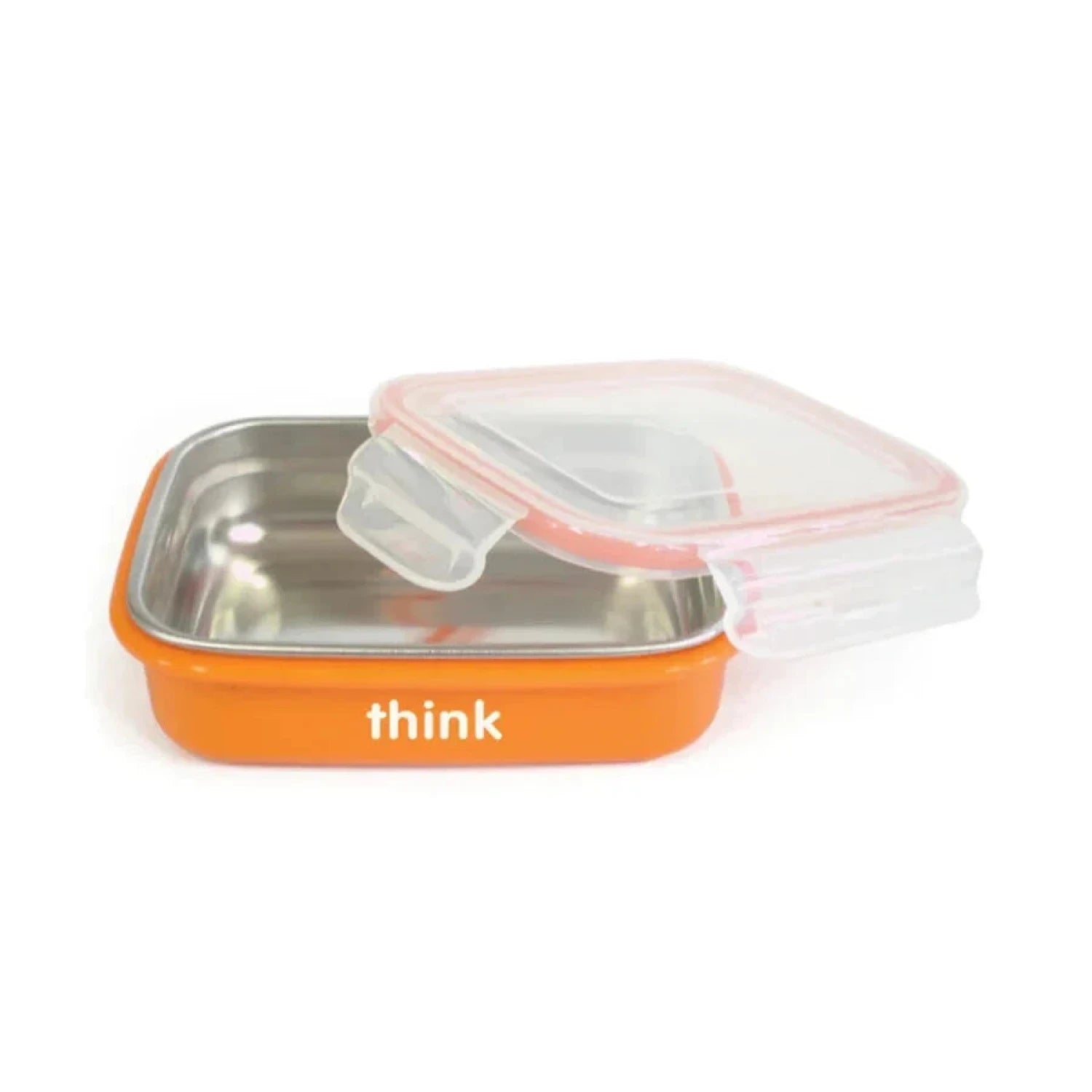Thinksport BPA Free Bento Box shown in the color orange.