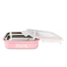 Thinksport BPA Free Bento Box shown in the pink color option.