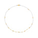 Bronwen Journey Necklace 16" shown in the Mother of Pearl option.