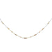 Bronwen Journey Necklace 16" shown in the Mother of Pearl option.