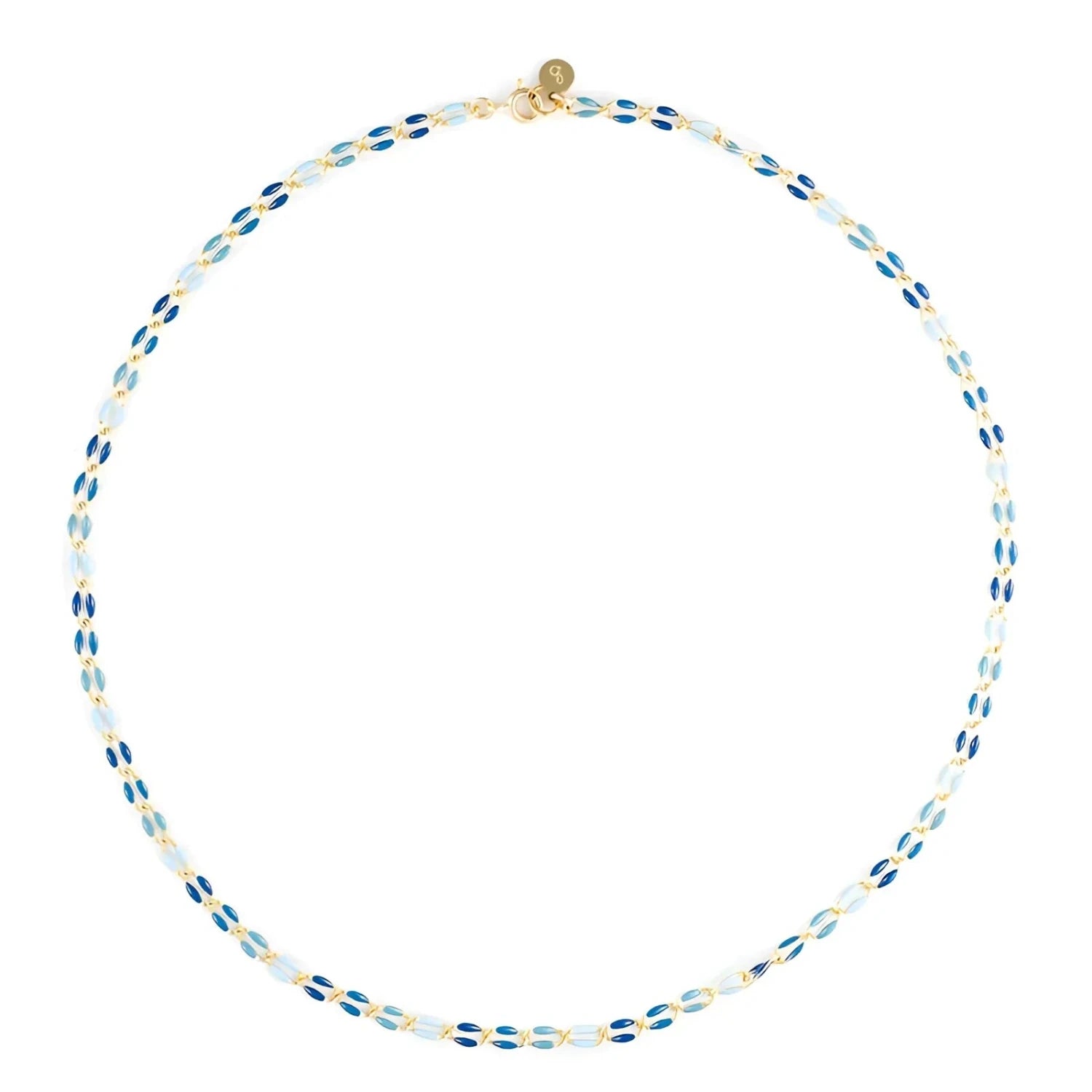 Bronwen Painted Hills Necklace in pacific