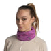 Buff DryFlx® Reflective Neckwear in Pink Fluor color on model.