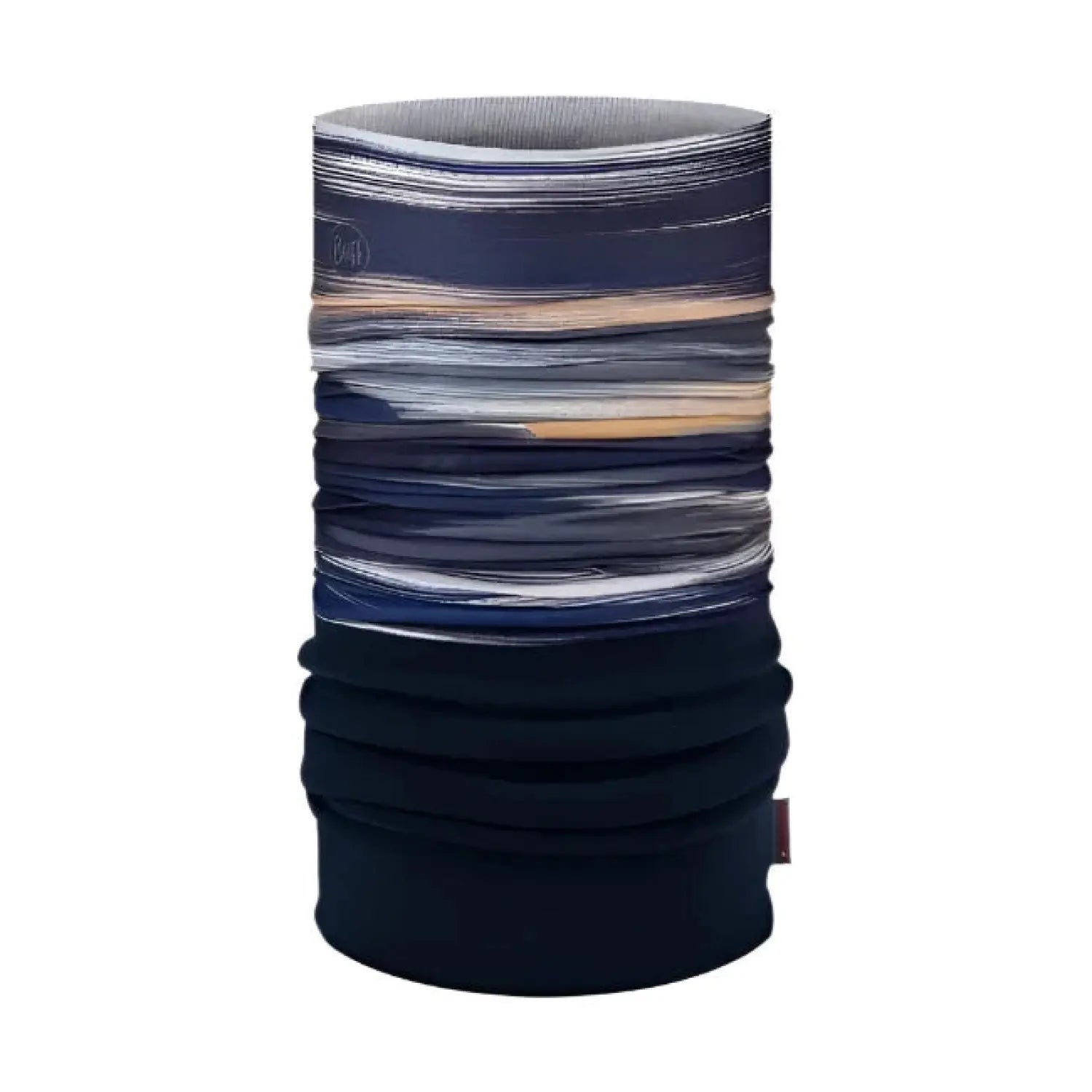 Buff Polar Neckwear shown in the Arky Navy color option. 